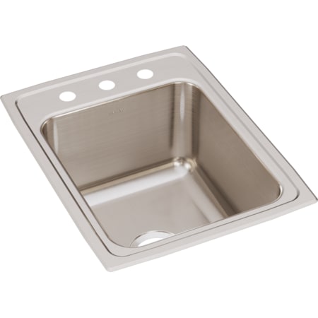 Elkay Kitchen Sink, Top Mount, Stainless steel Finish DLR1722103